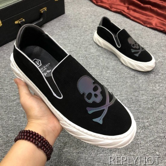 Philipp plein  2020 Mens Suede Slip On