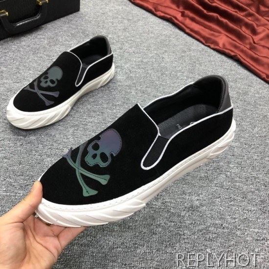 Philipp plein  2020 Mens Suede Slip On