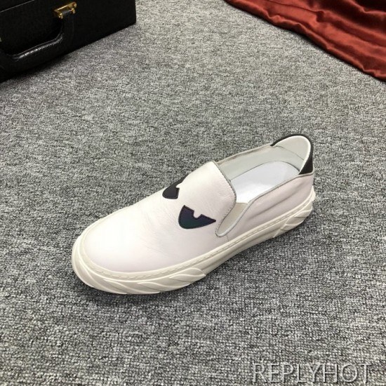 Fendi 2020 Mens Leather Slip On