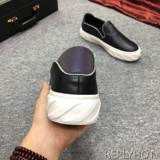 Fendi 2020 Mens Leather Slip On
