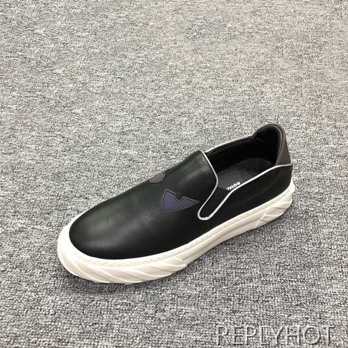 Fendi 2020 Mens Leather Slip On
