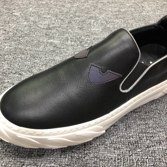 Fendi 2020 Mens Leather Slip On