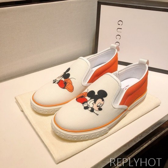 Gucci 2020 Mens Canvas Slip On