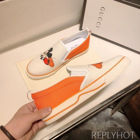 Gucci 2020 Mens Canvas Slip On