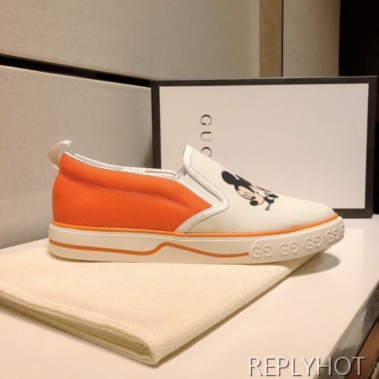 Gucci 2020 Mens Canvas Slip On