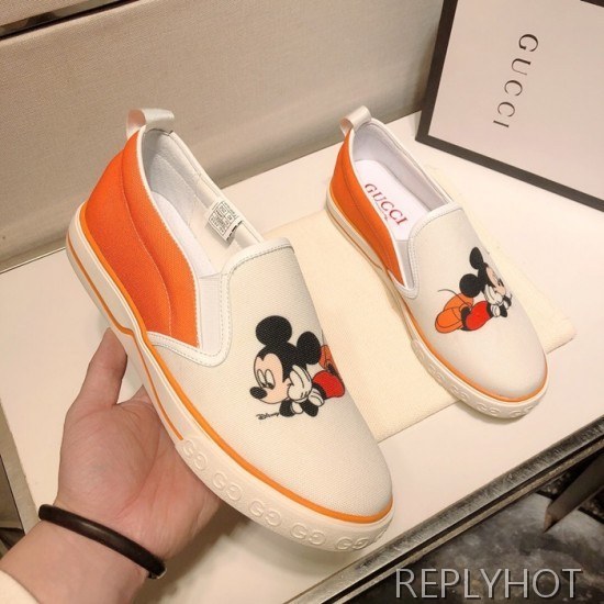 Gucci 2020 Mens Canvas Slip On