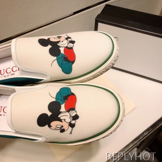 Gucci 2020 Mens Canvas Slip On