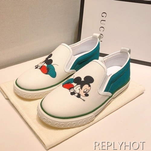 Gucci 2020 Mens Canvas Slip On