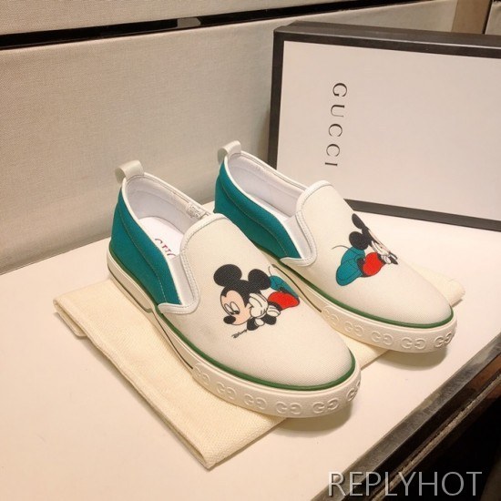 Gucci 2020 Mens Canvas Slip On