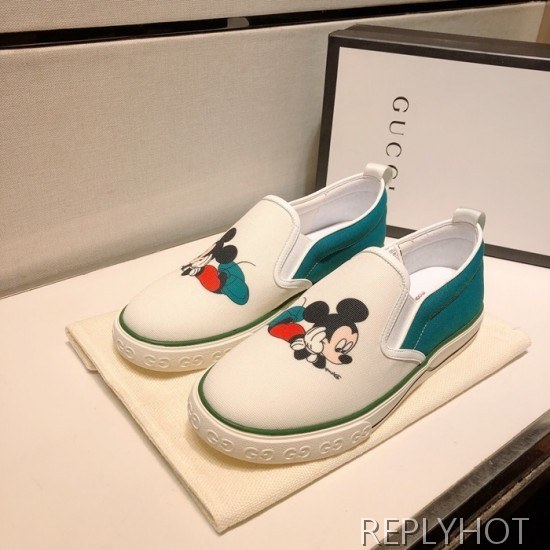 Gucci 2020 Mens Canvas Slip On