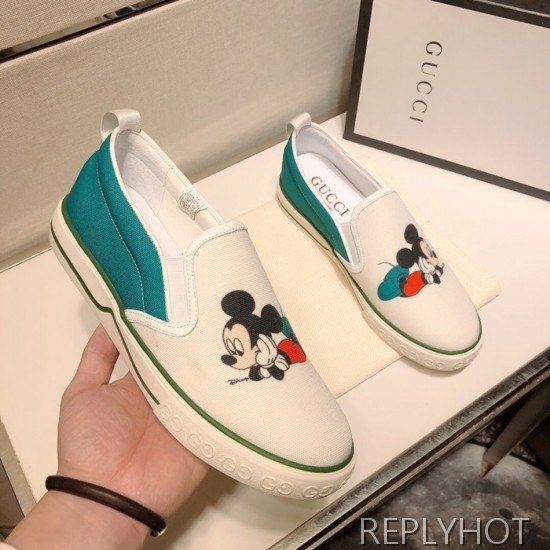 Gucci 2020 Mens Canvas Slip On
