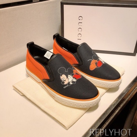 Gucci 2020 Mens Canvas Slip On