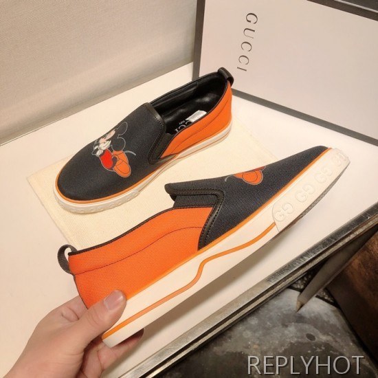 Gucci 2020 Mens Canvas Slip On