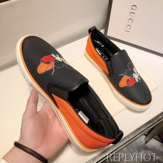 Gucci 2020 Mens Canvas Slip On