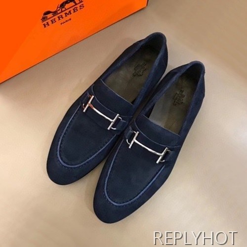 Hermes 2020 Mens Leather Loafer