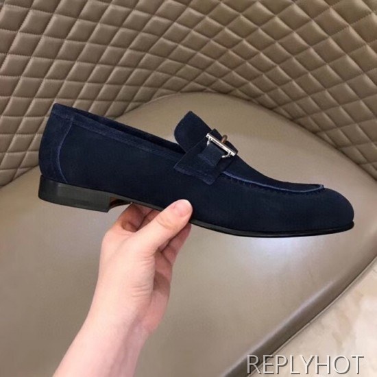 Hermes 2020 Mens Leather Loafer