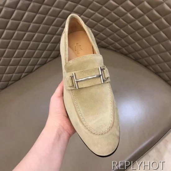Hermes 2020 Mens Leather Loafer
