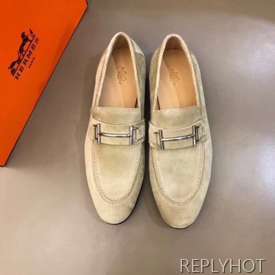 Hermes 2020 Mens Leather Loafer