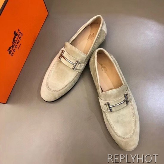 Hermes 2020 Mens Leather Loafer