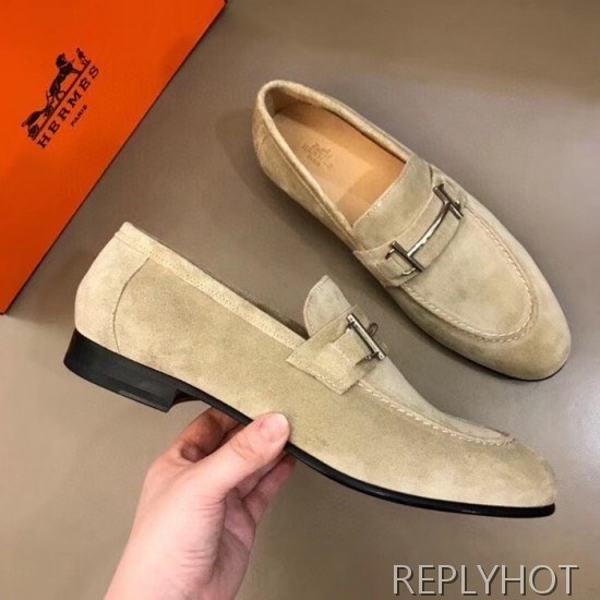 Hermes 2020 Mens Leather Loafer