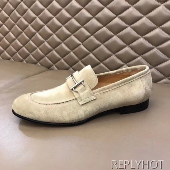 Hermes 2020 Mens Leather Loafer