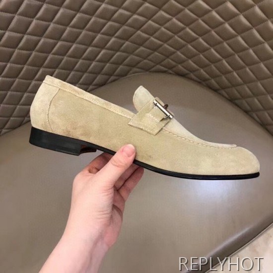 Hermes 2020 Mens Leather Loafer
