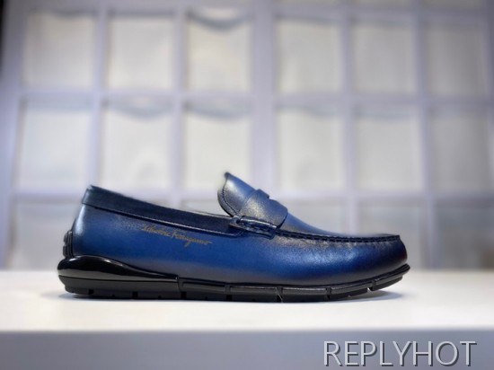 Ferragamo  2020 Mens Leather Loafer