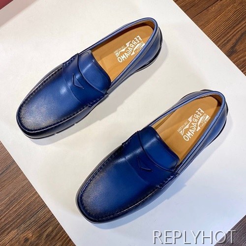Ferragamo  2020 Mens Leather Loafer
