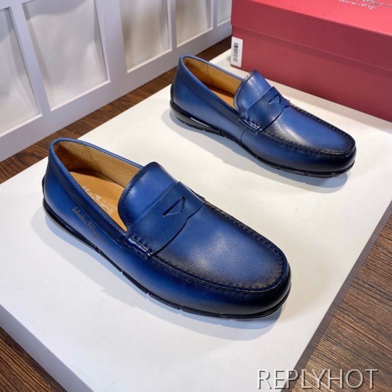 Ferragamo  2020 Mens Leather Loafer