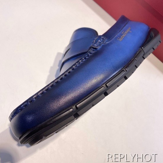 Ferragamo  2020 Mens Leather Loafer