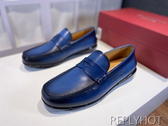 Ferragamo  2020 Mens Leather Loafer