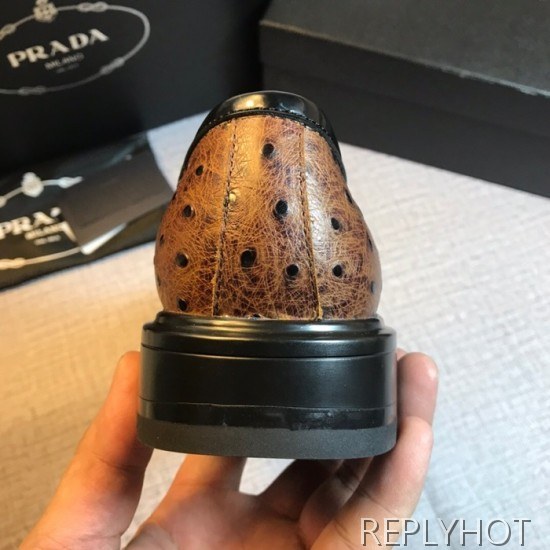 Prada 2020 Mens Leather Loafer