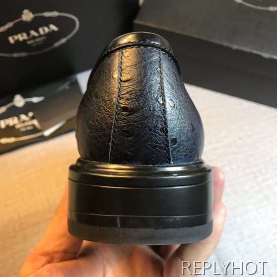 Prada 2020 Mens Leather Loafer