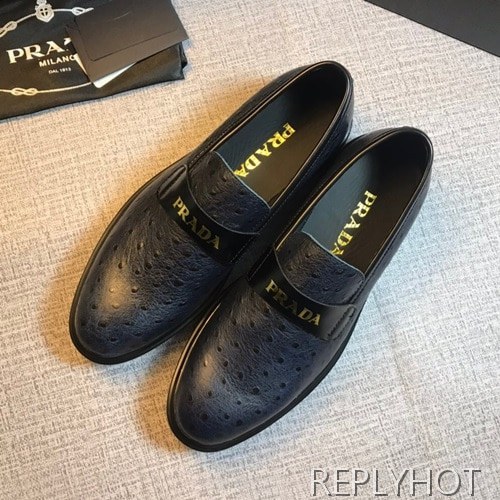 Prada 2020 Mens Leather Loafer