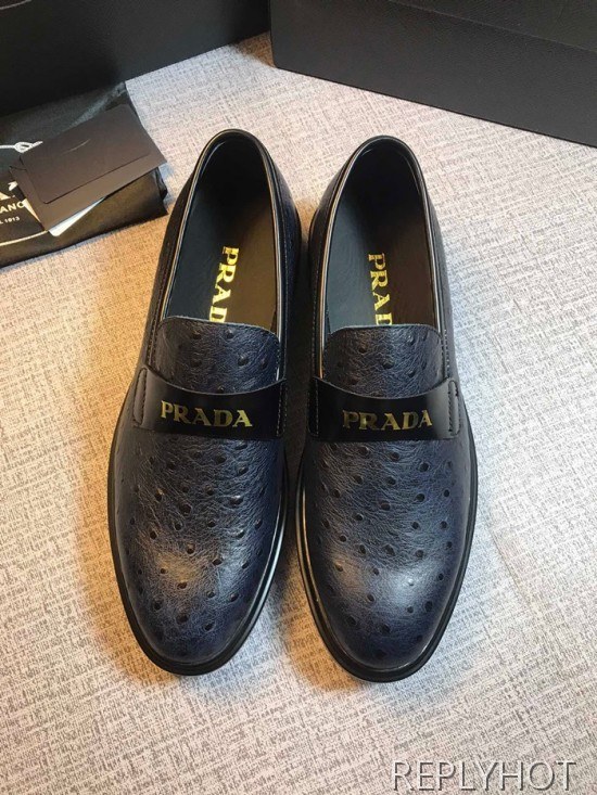 Prada 2020 Mens Leather Loafer