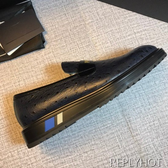 Prada 2020 Mens Leather Loafer