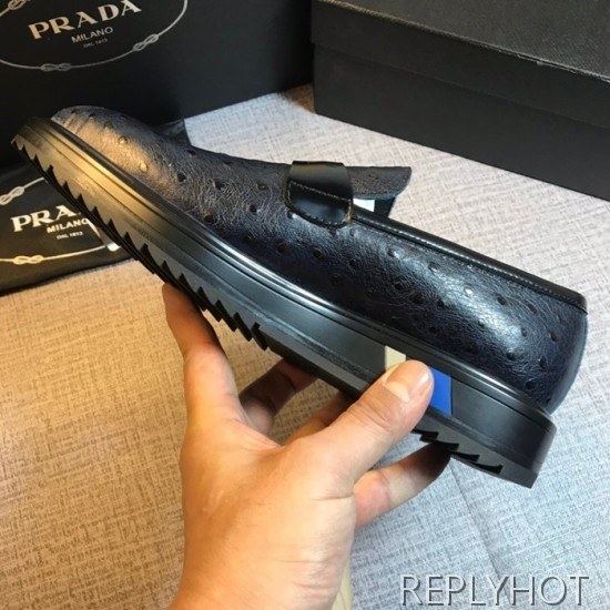 Prada 2020 Mens Leather Loafer