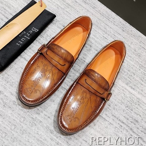 Berluti 2020 Mens Leather Loafer