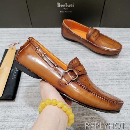 Berluti 2020 Mens Leather Loafer