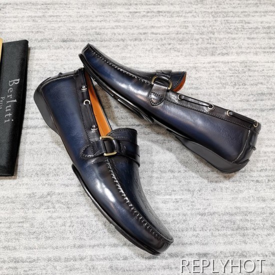 Berluti 2020 Mens Leather Loafer