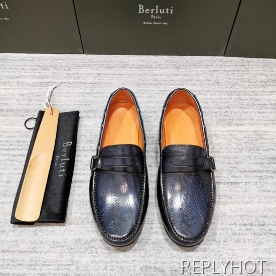 Berluti 2020 Mens Leather Loafer