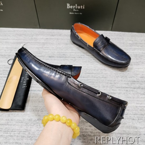 Berluti 2020 Mens Leather Loafer