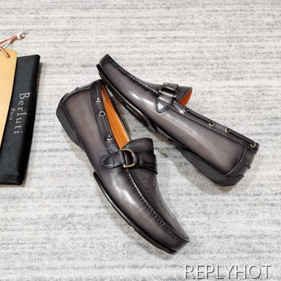 Berluti 2020 Mens Leather Loafer