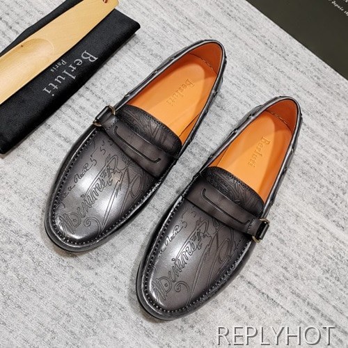 Berluti 2020 Mens Leather Loafer