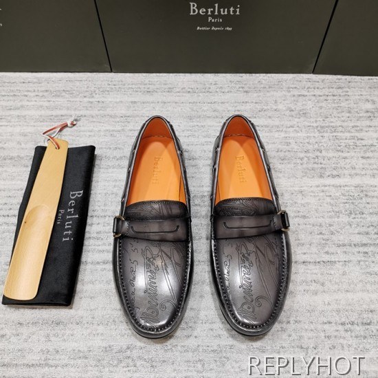 Berluti 2020 Mens Leather Loafer