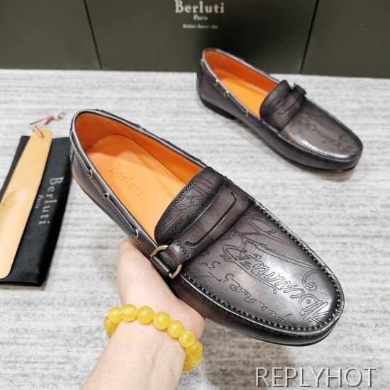 Berluti 2020 Mens Leather Loafer