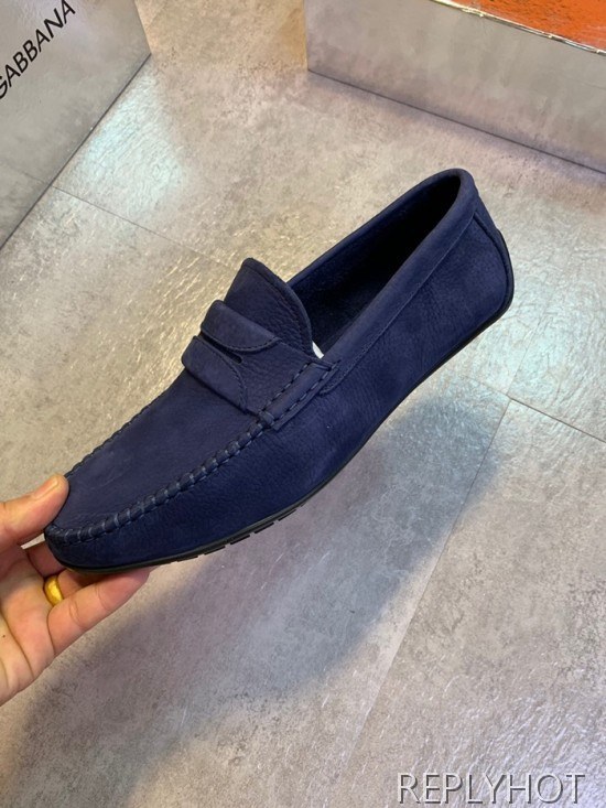 Dolce&Gabbana 2020 Mens Leather Loafer