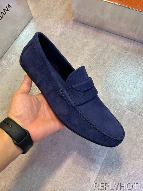 Dolce&Gabbana 2020 Mens Leather Loafer