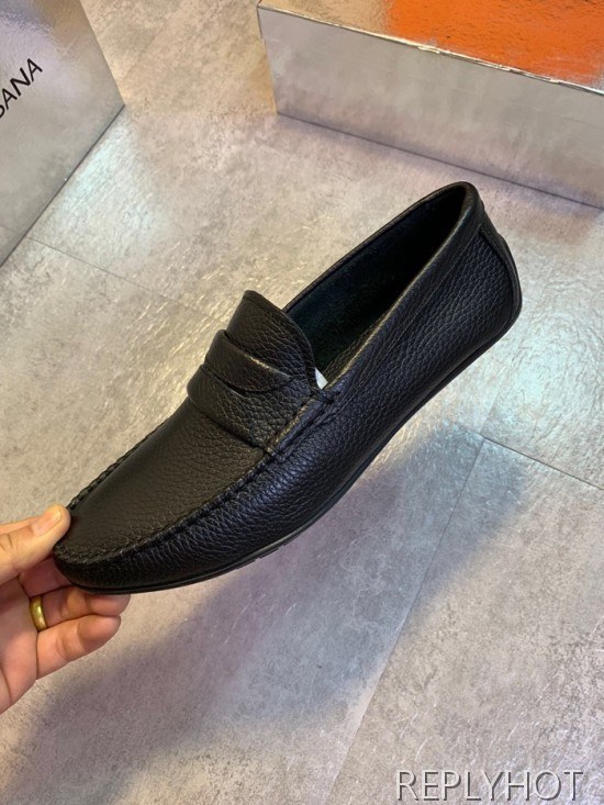 Dolce&Gabbana 2020 Mens Leather Loafer