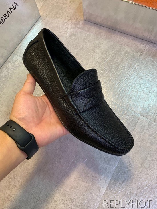 Dolce&Gabbana 2020 Mens Leather Loafer